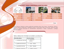 Tablet Screenshot of gradjevinskogeodetska.com.ba